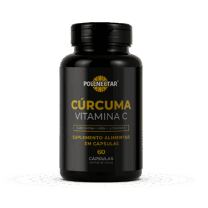 Suplemento Alimentar de Curcumina + MSM + Vitamina C • 60 Caps • 700mg